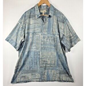 Tori Richard Shirt Mens 2XL Cotton Lawn Aloha Hawaiian Camp Button Up Made USA